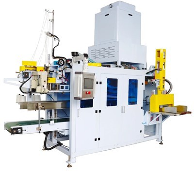 সেমি-স্বয়ংক্রিয় শুকনো পোষা প্রাণীর খাদ্য ব্যাগ প্যাকেজিং মেশিন